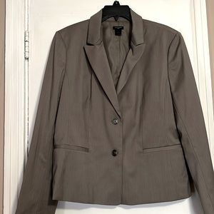 Ann Taylor Gray Blazer